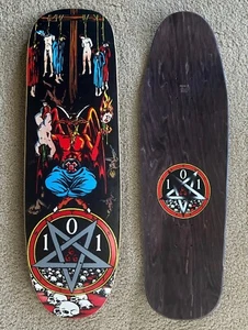 Natas Kaupas 101 Skateboards DEVIL FLOCKED 9.625 marc mckee sma santa cruz RARE - Bild 1 von 13