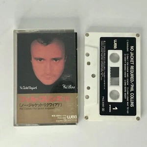Phil Collins – No Jacket Required Japan Cassette PKG-3080 - Picture 1 of 9