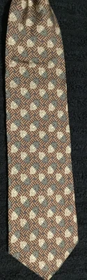 Calvin Klein Silk Tie Geometric Designer Men Necktie 4x56.5 - Image 1 of 3