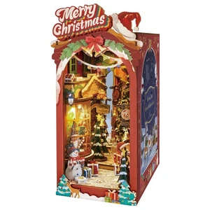 Rolife 3D-Holz-Puzzle Book Nook "Christmas Street" - Bild 1 von 8