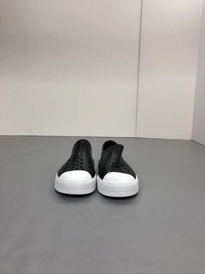 Zapatos Converse All Star niños talla 5 negro blanco zuecos sintéticos sin cordones Foto 1 de 4