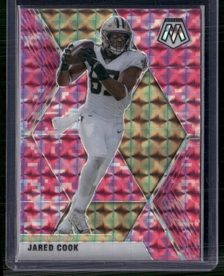 2020 Panini Mosaic #145 Jared Cook Prizm Camo Pink - Image 1 of 2