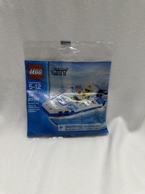 NEW Lego City Set # 30017 Police Boat Poly Bag