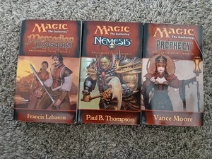MTG Book Mercadian Masques Cycle Set Nemesis Prophecy 2000 Magic The Gathering - Picture 1 of 3