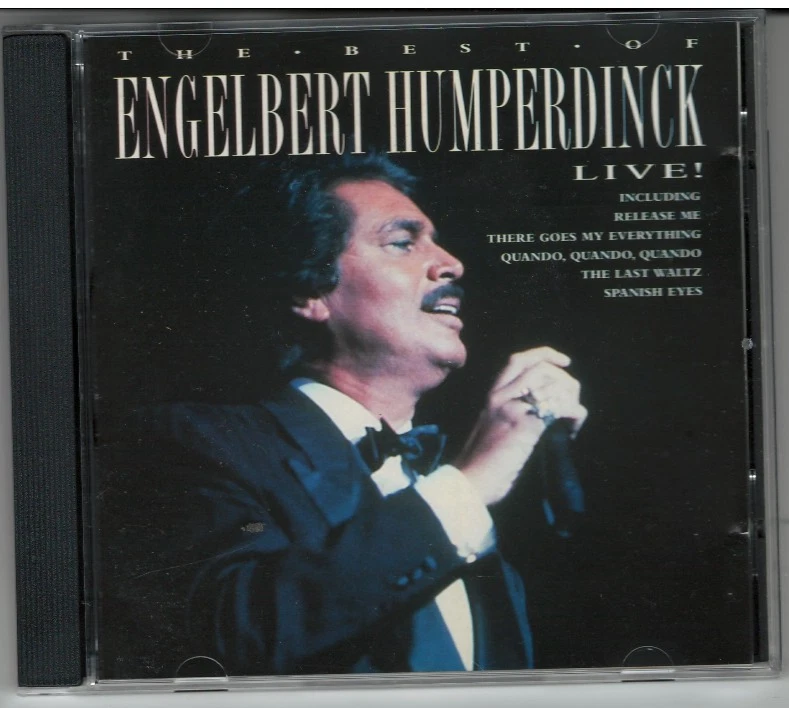 The Best Of Engelbert Humperdinck Live by Engelbert Humperdinck (CD, 1998) VG Foto 1 de 1