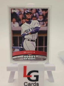 2025 TOPPS HOBBY RIP NIGHT #9 KEN GRIFFEY JR SEATTLE MARINERS - Picture 1 of 2