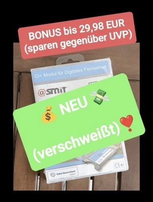 💰Original Zubehör ✅ SMIT Kabel CI+ Modul in OVP (verschweißt) ✅kein SmarDTV CI+ - Bild 1 von 4