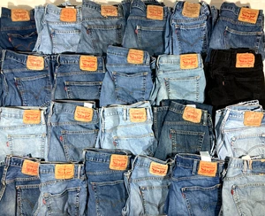 22 LEVIS Denim Jeans Set 501 505 527 550 559 Modern + Vintage 90er Y2K Großhandel - Bild 1 von 16