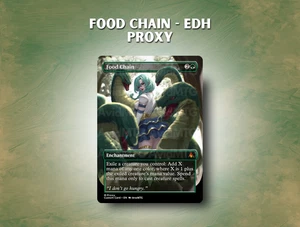 Food Chain - Anime Art - Custom Magic: The Gathering Card - Picture 1 of 9