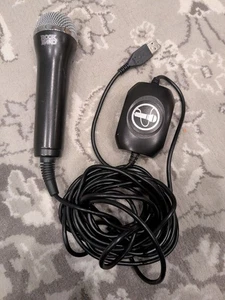 Logitech A-0234A Rock Band Microphone USB Black Handheld for Xbox, PS2/3 & Wii - Picture 1 of 2