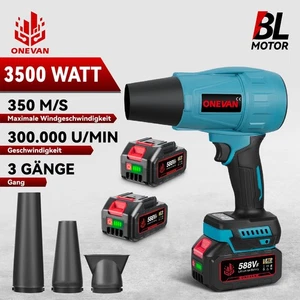 Akku Gebläse Turbogebläse Radialgebläse Luftgebläse Sturmgebläse Für Makita 18V - Bild 1 von 16