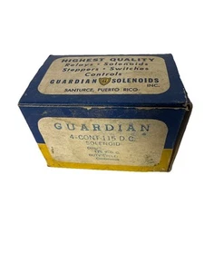 Guardian Electric 4 Cont 115 D.C. Solenoid 115 V D.C. Continuous Cycle NOS - Picture 1 of 7