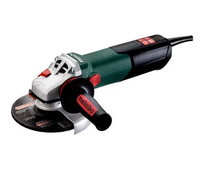 Amoladora angular Metabo de 6 pulgadas con interruptor deslizante de bloqueo electrónico. Caja dañada Foto 1 de 3