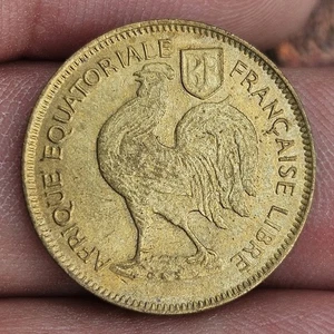 Afrique Équatoriale Française 50 Centimes 1942 Colonies France  - Imagen 1 de 2