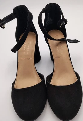 Vestido LC Lauren Conrad Feminino Hortênsia Conforto Salto Alto Preto Tamanho: 8 70PQ - Imagem 1 de 4