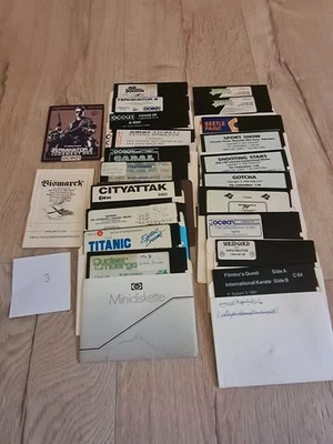 20 Original Disketten C64 Commodore 64 5,25" - Bild 1 von 3