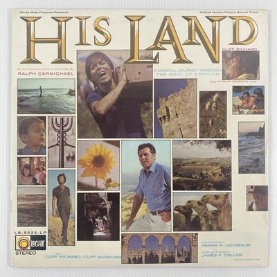 Cliff Richard & Cliff Barrows His Land Light Records LS-5532-LP Stereo 1970 NIP Foto 1 de 3