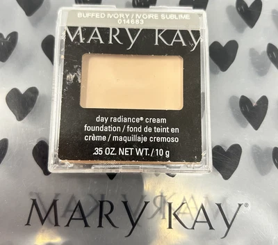Mary Kay BUFFED IVORY Day Radiance Cream Foundation 014683 NEW FAST SHIP - Image 1 of 2
