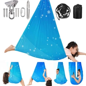 Double LAYER Safe Sensory Swing for Kids Adults Pod Swing Special Needs Indoo... - Picture 1 of 8
