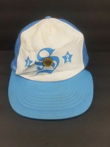 Vintage 1982 Senior League Softball Pin And Hat (H1) - Picture 1 of 5