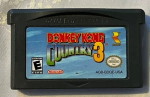 Donkey Kong Country 3 Nintendo Game Boy Advance GBA 2005 Auténtico - Probado - Imagen 1 de 2