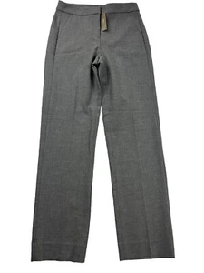 J. Crew Kate Straight-Leg Pants Size 4 Tall NWT Gray BK253 - Picture 1 of 9