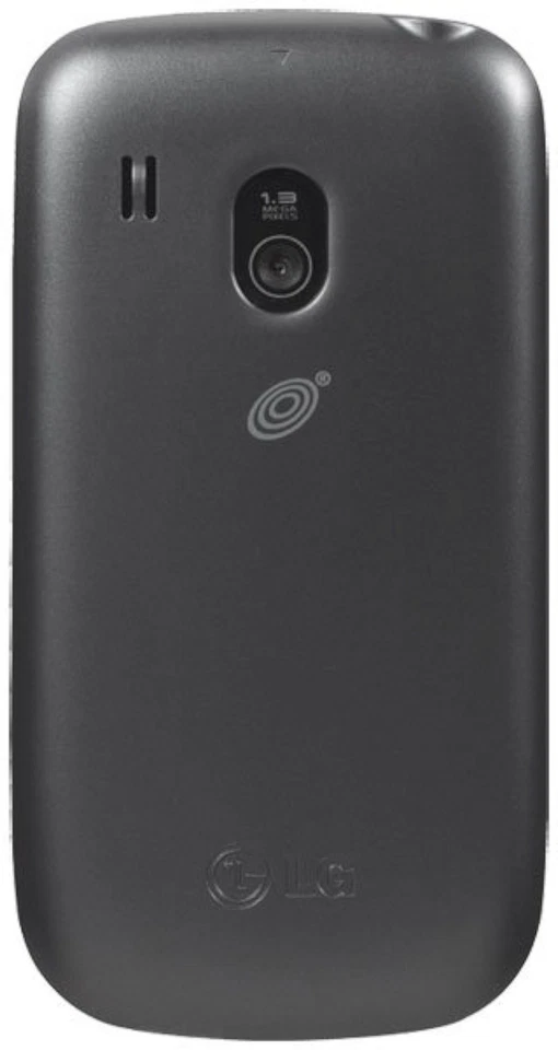 GENUINA LG Wink C100 CUBIERTA DE BATERÍA Puerta GRIS barra estilo teléfono celular panel trasero OEM Foto 1 de 1