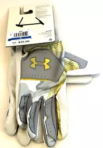 NEU - UNDER ARMOUR UA Clean Up Camo weiß grau Baseball Schlaghandschuhe Herren XL - Bild 1 von 7