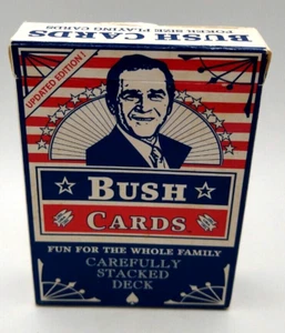 President GEORGE W BUSH Republican Playing Cards Carefully Stacked Deck Complete - Picture 1 of 7
