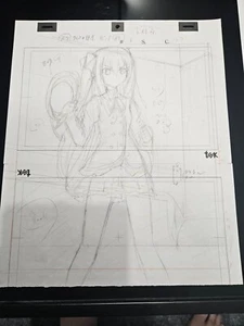 Bladedance of Elementalers - Anime Production Art - Claire Elstein sketch set - Picture 1 of 6