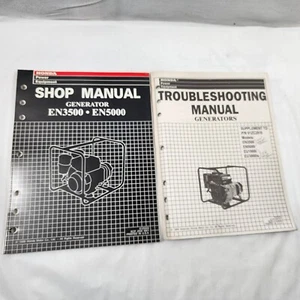 Genuine Honda Shop Service Repair Manual Book - EN3500 EN5000 EN Generator - Picture 1 of 6