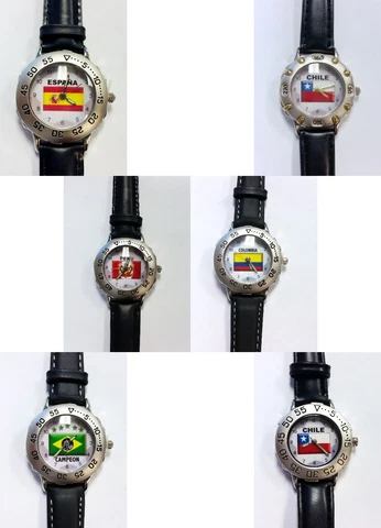 Women's National Soccer Teams Watches Brasil,Peru,Chile,Colombia Cover