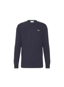 Pullover a girocollo Lacoste in pura lana, dalla vestibilità Regular, Unisex,... - Imagen 1 de 4