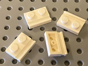 4 x LEGO white plates door rail 32028 / set 10189 10224 10197 10225 5974 75053 - Picture 1 of 1