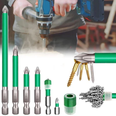 Anti Slip Magnetic Batch Head Cross High Hardness Hand Drill Bit Screw Electric - Image 1 of 4