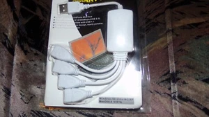 Smart Hub,High Speed,Mini Hub,4 Ports,USB 2.0,Plug & Play New Sealed See Photos! - Bild 1 von 4
