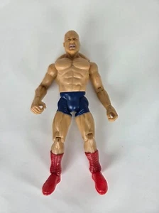 Figura de acción WWE Kurt Angle Jakks Pacific Red Boots Blue Trunks era 2000 - Imagen 1 de 1