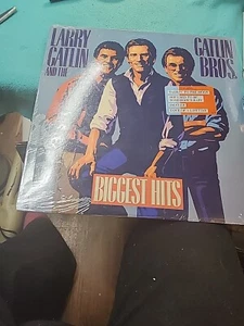 Larry Gatlin And The Gatlin Bros. Sealed  LP 1988 biggest hits - Picture 1 of 4