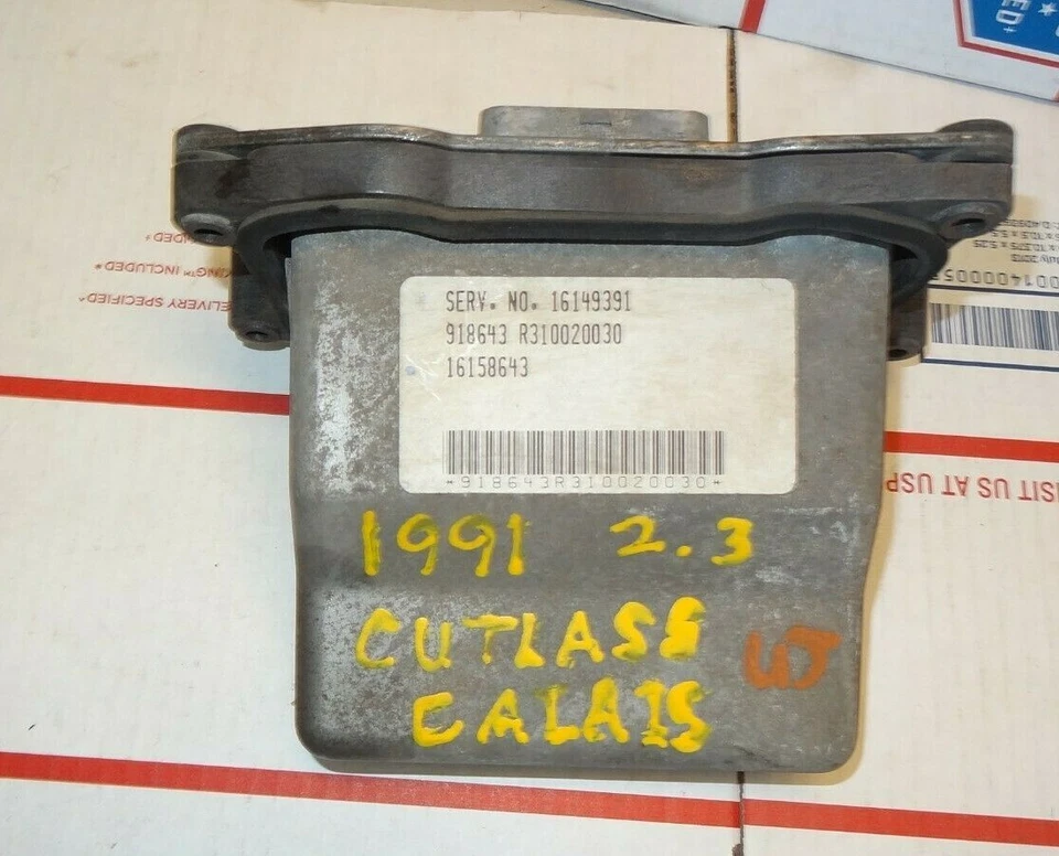 91 1991 Oldsmobile Cutlass Calais 2.3L ABS CONTROL MODULE 16149391 OEM Foto 1 de 4