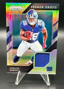 2018 Panini Prizm - Prizm Premier Jerseys #PP-2 Saquon Barkley RC Giants Eagles - Picture 1 of 2