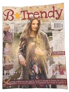 B*Trendy Magazine Sewing Patterns Fall-Winter 2016-2017 20 Patterns Sizes 80-176 - Picture 1 of 3