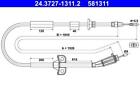 ATE 24.3727-1311.2 Hamulec postojowy wciągnika linowego do hamulca ręcznego VOLVO S60 I (384)