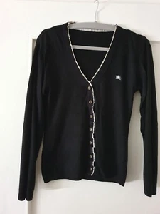 Burberry Damen Strickjacke Schwarz Größe M, Sweater, Pullover mit Knöpfen - Bild 1 von 1