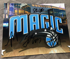 Orlando Magic Signed 8x10 Photo Logo NBA Nikola Vucevic Ross Steve Clifford