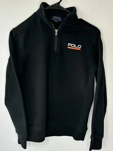 Polo Sport Ralph Lauren Sweater Youth Large (14/16) Sweatshirt Pullover 1/4 Zip - Picture 1 of 12