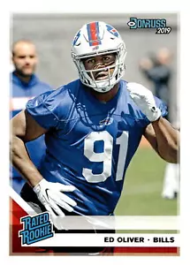 2019 Donruss #347 Ed Oliver - Picture 1 of 2