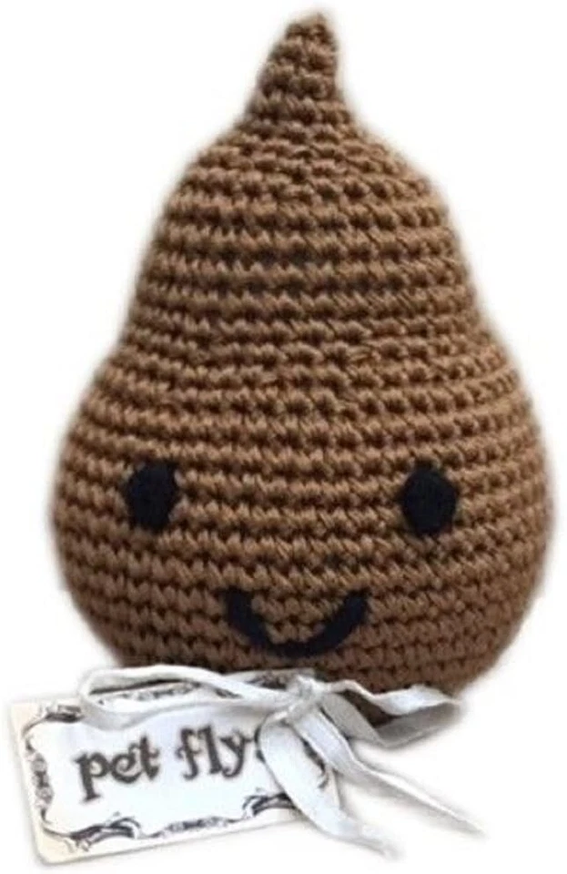 Juguete para perro pequeño de algodón orgánico Mirage Pet Products Doodie The Poo Foto 1 de 1