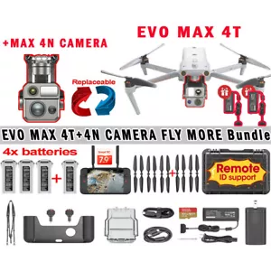 2025 Autel Robotics Evo Max 4t /4n 8k Drohne Laser Entfernungsmesser Fly More Bundle - Bild 1 von 22
