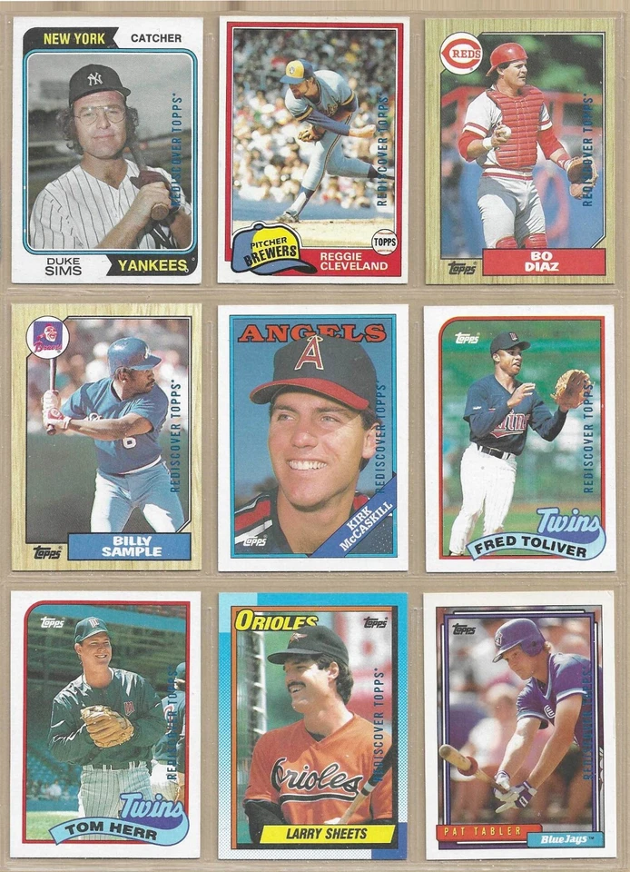 2017 Topps Rediscover Buyback BLUE/GOLD/SILVER/BRONZE - PICK ANY - UPD 07/11/24 - Image 1 of 4