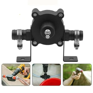 Home Electric Drill Drive Self Priming Pump Water Oil Fluid Transfer Pumps Tools - Picture 1 of 11